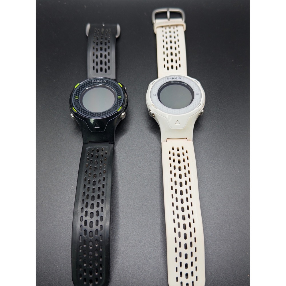 Garmin Approach S4 GPS Touchscreen Golf Watch Lot of 2, Black & White, As-Is